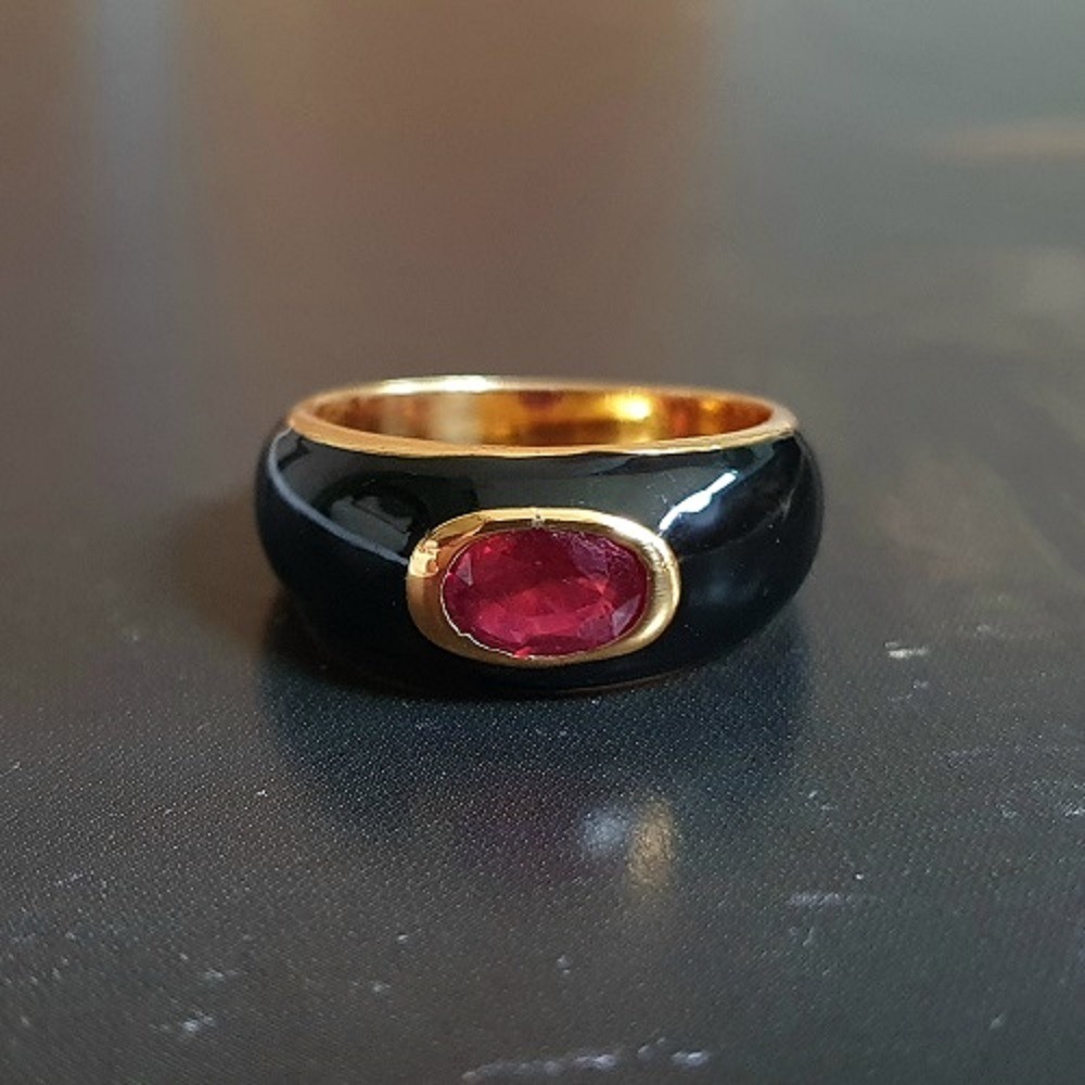 Bague Leinie rubis