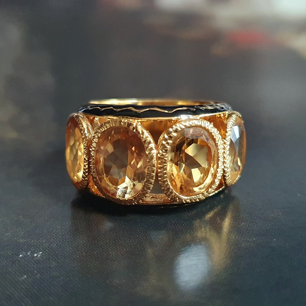 Bague Hera citrine