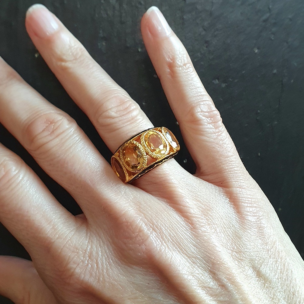 Bague Hera Citrine