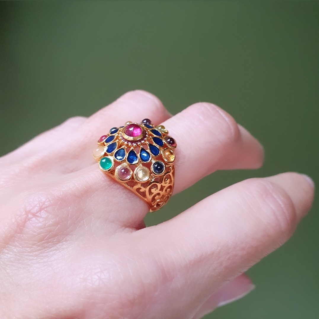 Bague Rosace