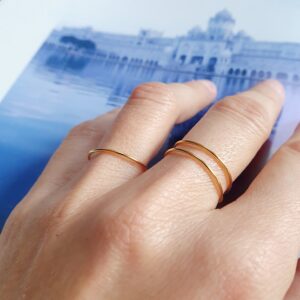 Bague fine