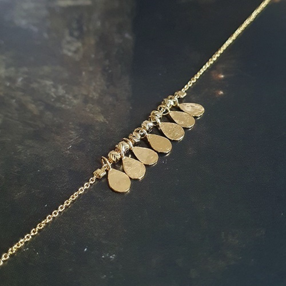Bracelet gouttes or