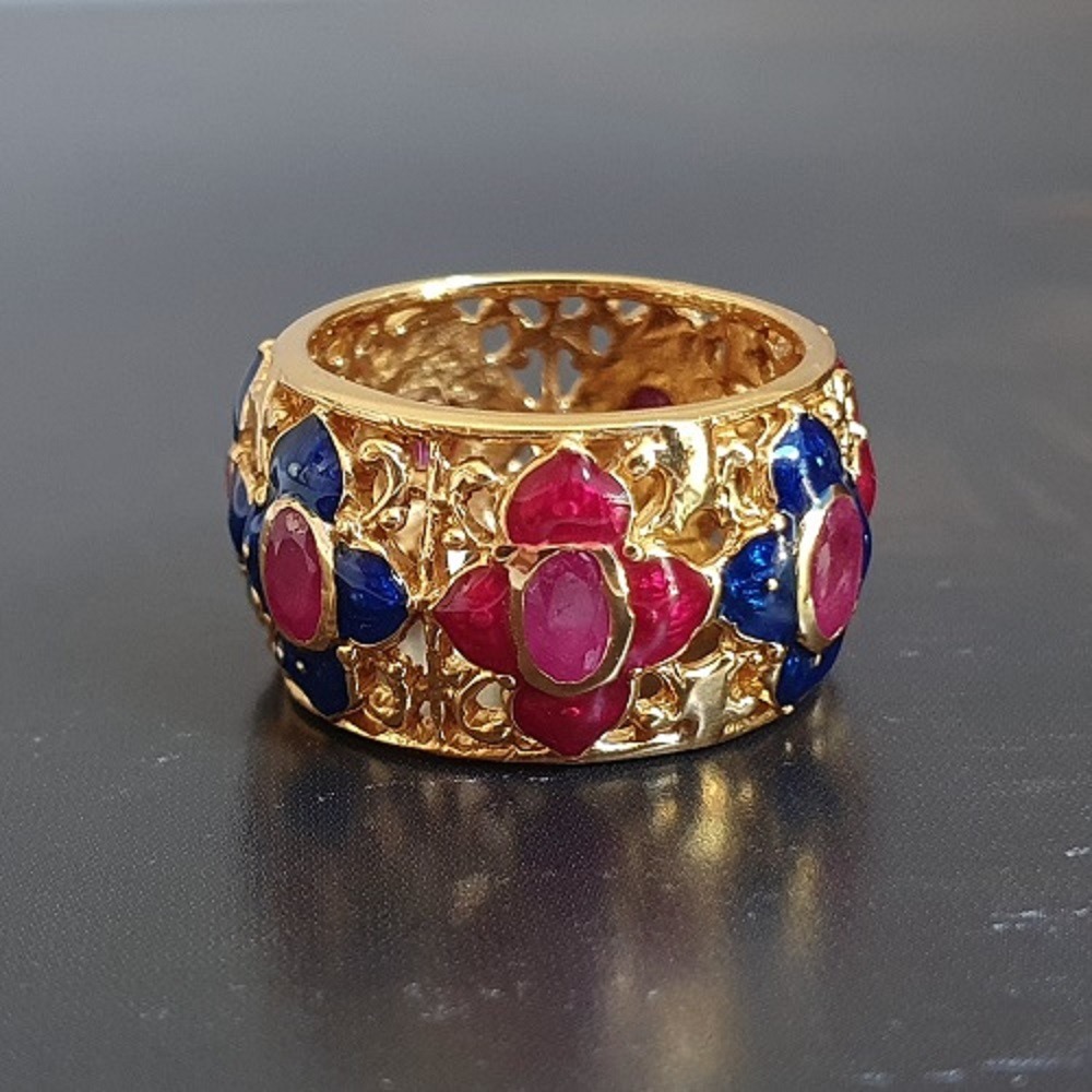 Bague dentelle fleur
