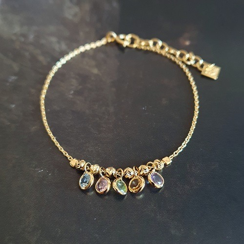 Bracelet Lou pierres multicolores