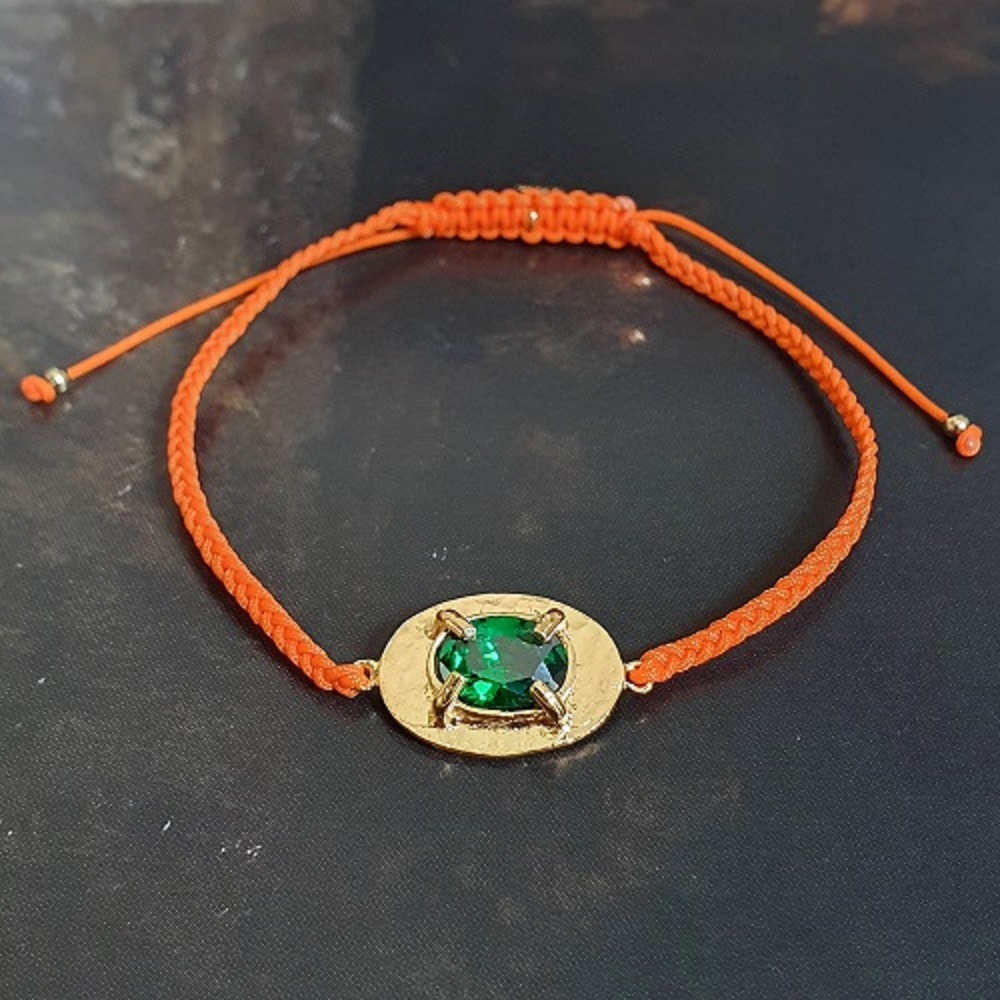 Bracelet Talisman orange onyx