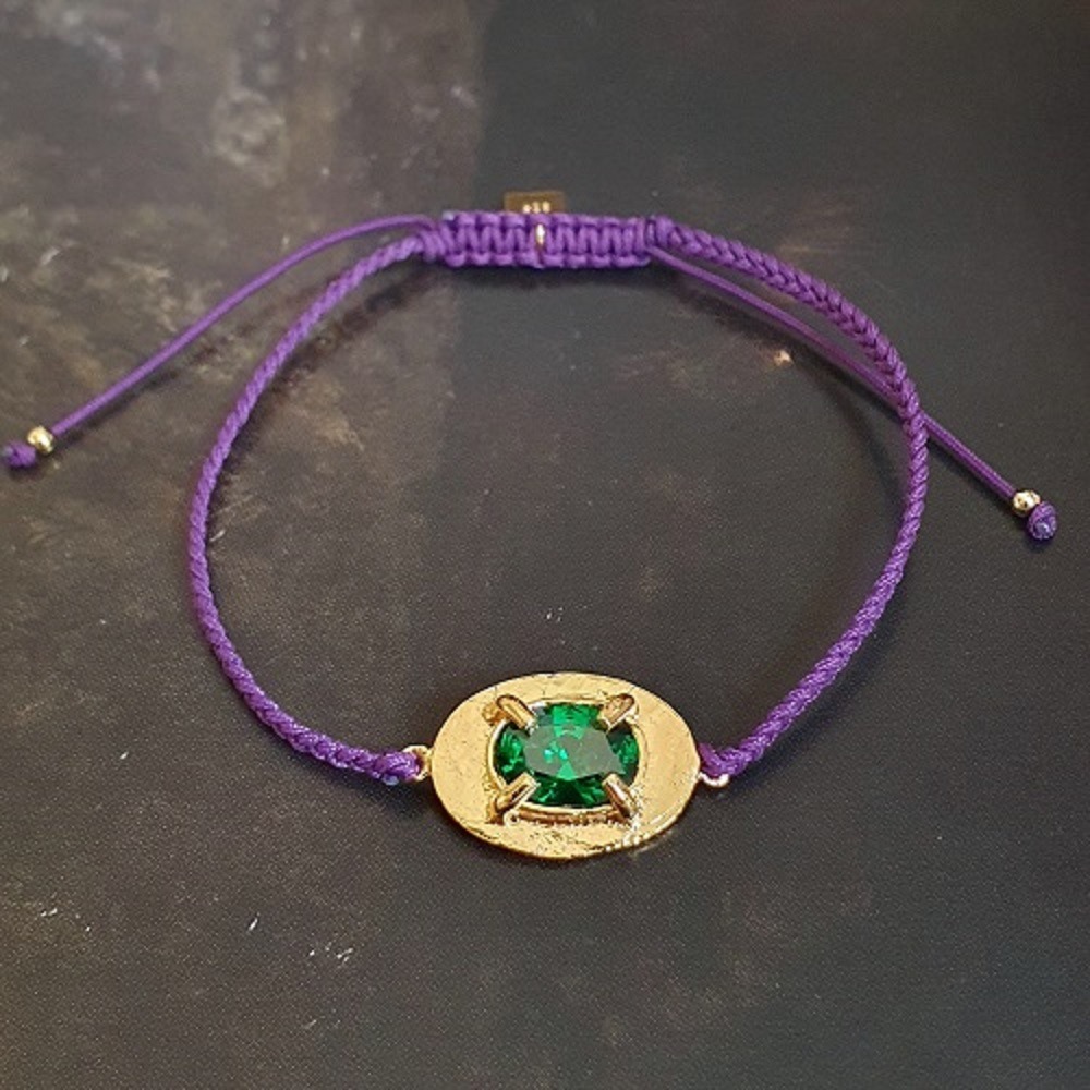 Bracelet Talisman violet onyx