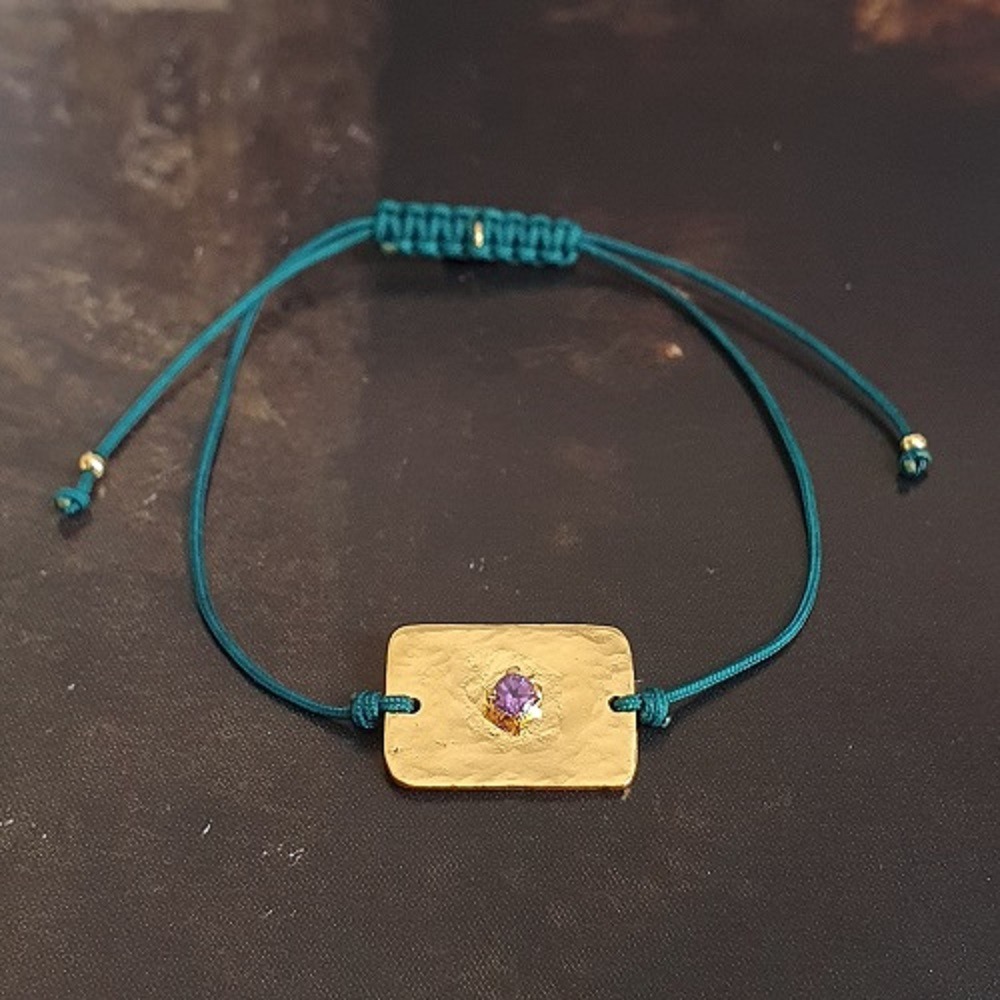 Bracelet Infini améthyste